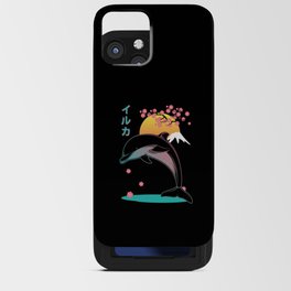Dolphin Japan Aesthetic iPhone Card Case