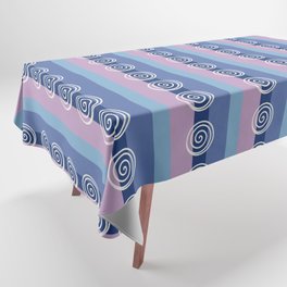 Lilac Spiral Tablecloth