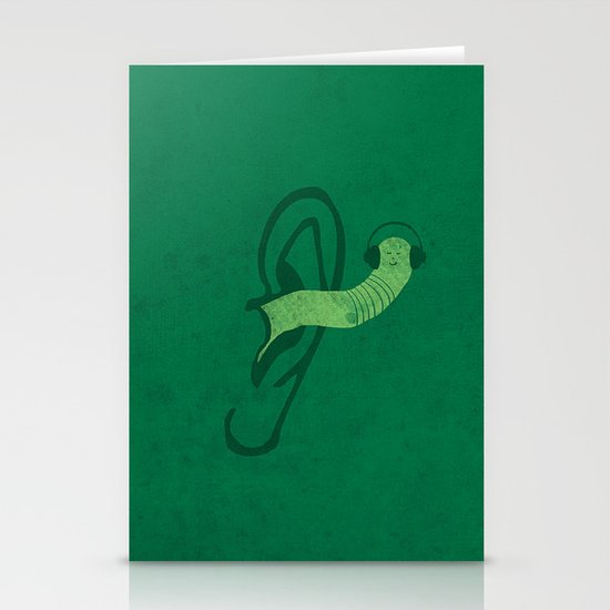 earworm Stationery Cards