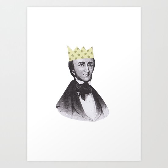 Mr 'I love Christmas' Art Print