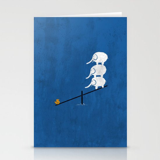 No balance Stationery Cards