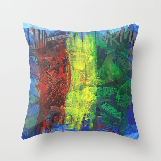 "Move Like This" by Cap Blackard Throw Pillow