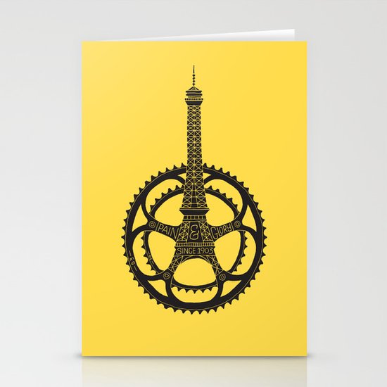 Le Tour de France Stationery Cards