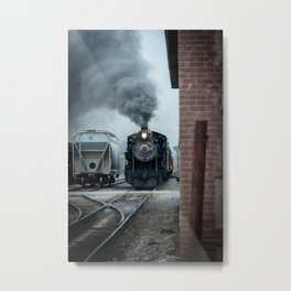 Strasburg Railroad Steam Engine #90 Vintage Train Locomotive Pennsylvania Metal Print