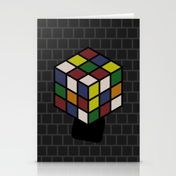 Unorthodox Mix: Rubik's Cube Stationery Cards
