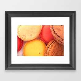 Macaroons Framed Art Print