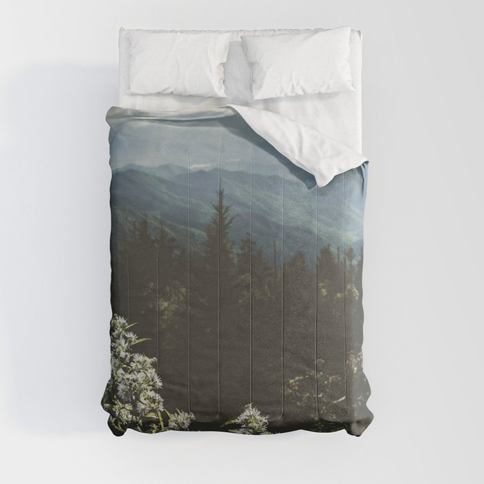 Smoky Mountains - Nature Photography Comforter