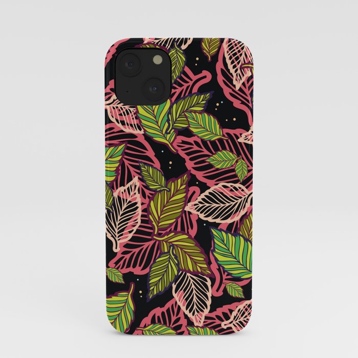 Forest at night iPhone Case