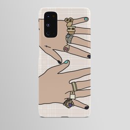 h. styles hands Android Case