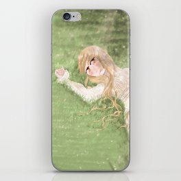 Peace in the grass iPhone Skin