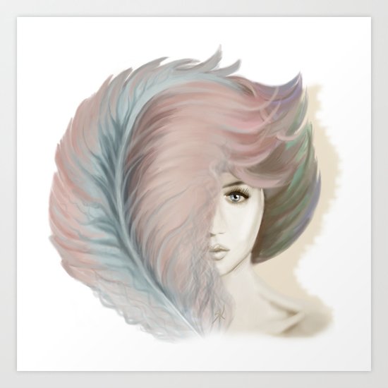 Airiness Art Print