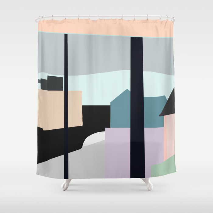 Portland Oregon Shower Curtain By Julestillman Society6