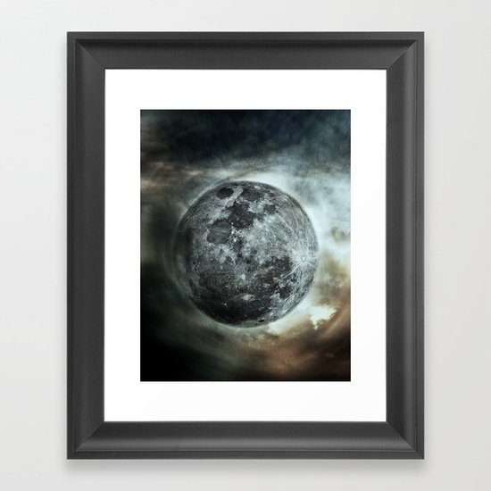 Moon Framed Art Print