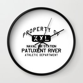 Property of Naval Air Station Patuxent River Wall Clock