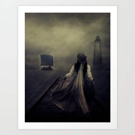 After the long waiting Art Print