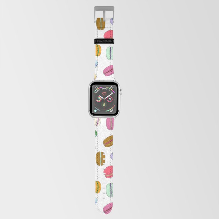 Macaron Pattern Apple Watch Band