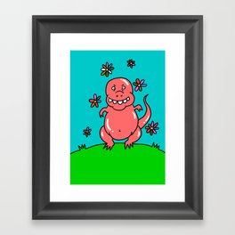 Baby Rex Framed Art Print