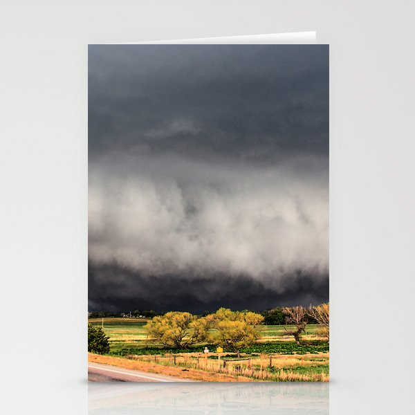 Tornado Day - Storm Touches Down in Northwest Oklahoma Stationery Cards
