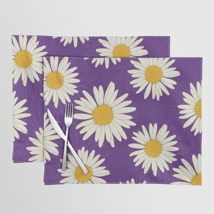 WILD FLOWERS Daisy Placemat
