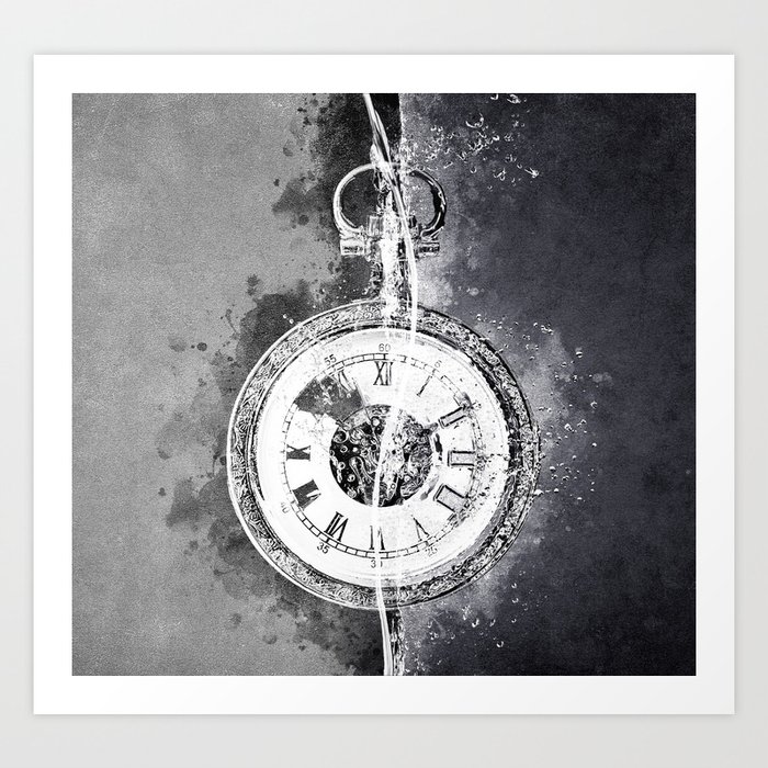 Vintage Pocket Watch Art