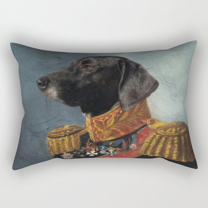 General Pup Rectangular Pillow