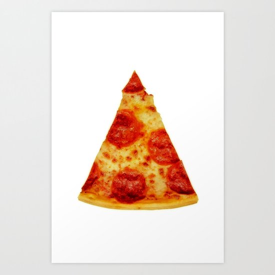 PIZZA Art Print