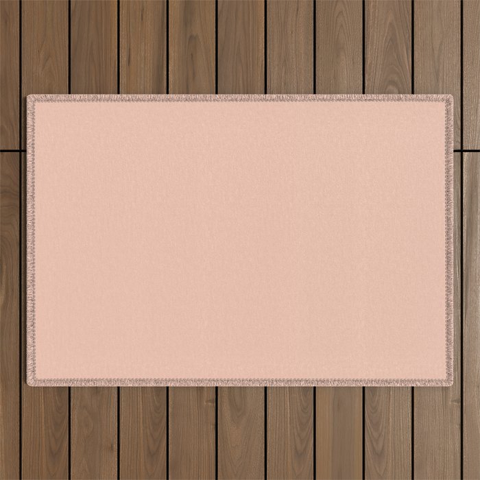 Rose Gold Outdoor Rug