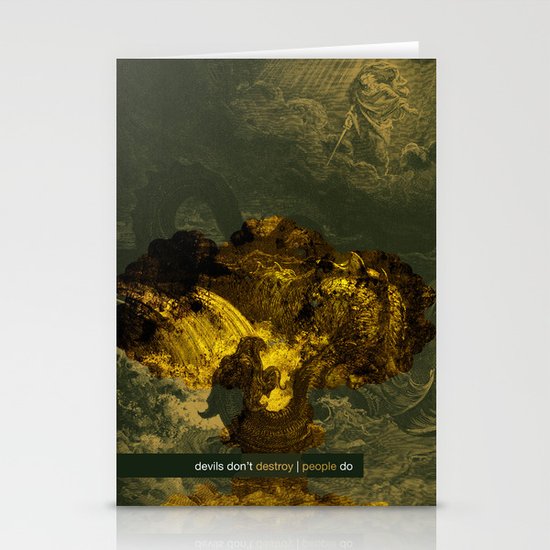 destroy Stationery Cards