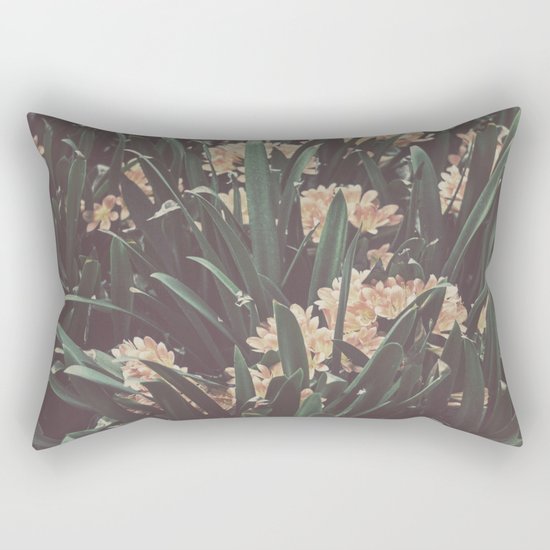 Jungle Blooms Rectangular Pillow