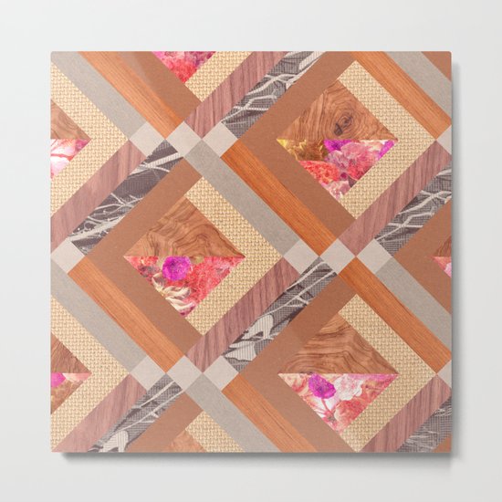 Cubed Metal Print