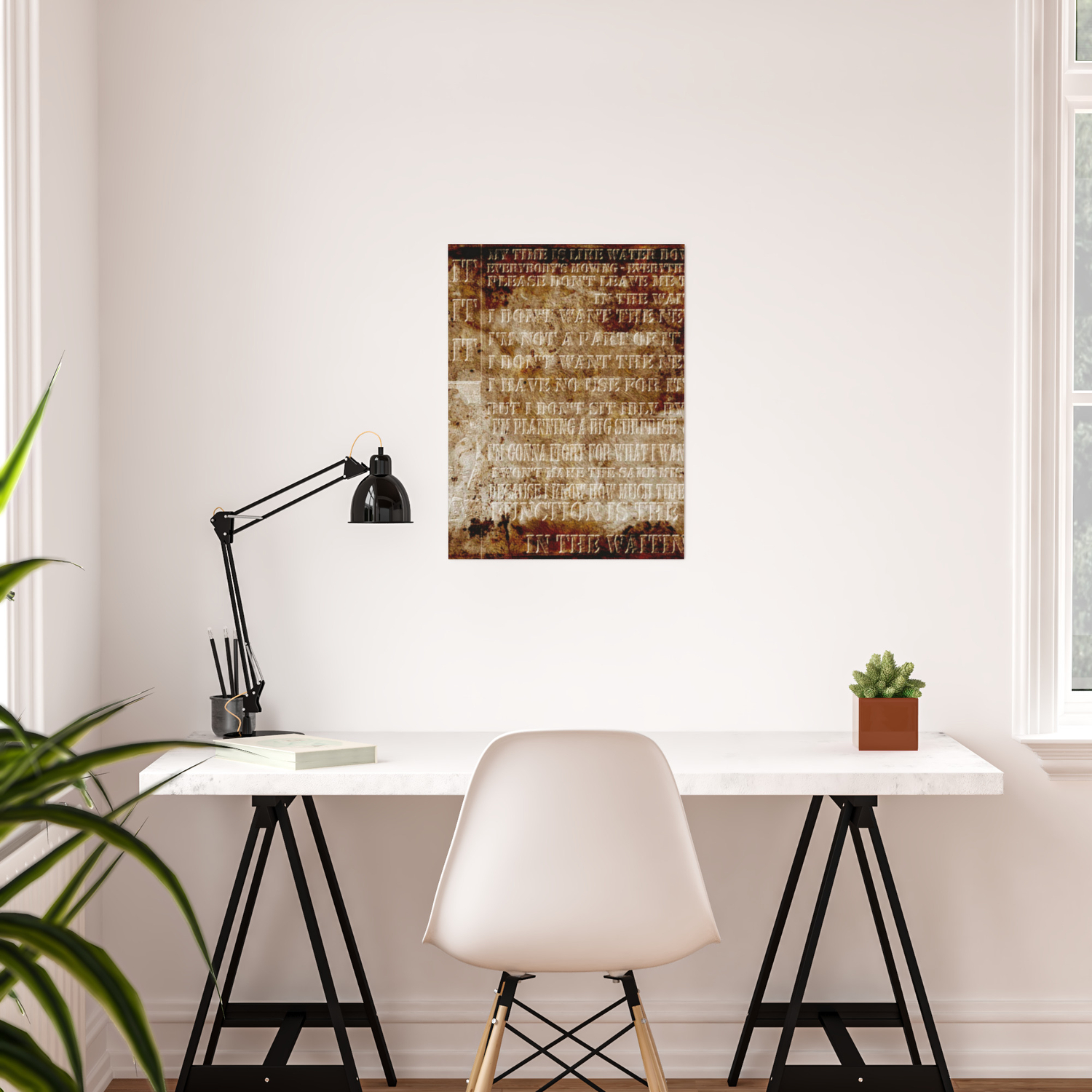 A Fugazi Waiting Room Poster By Droidakov1888