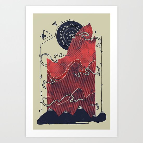 Northern Nightsky Art Print