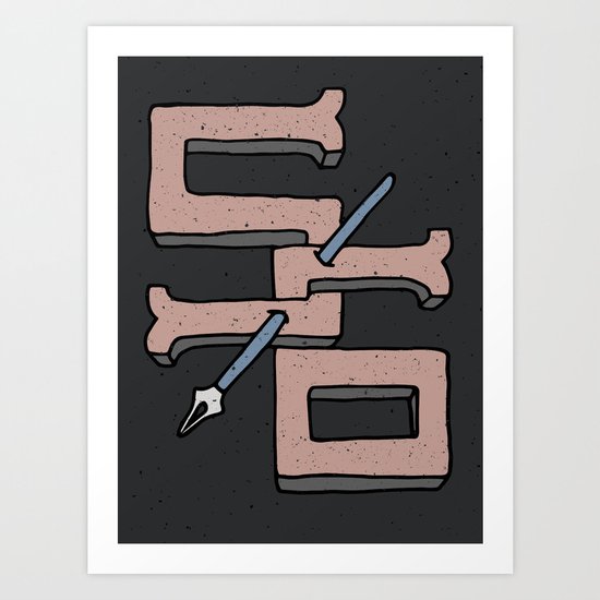 S6 STRIKE Art Print