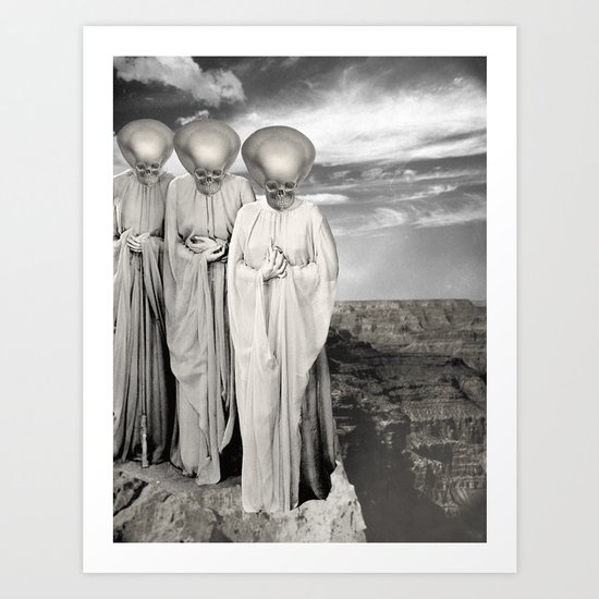THE LAST LAUGHS Art Print