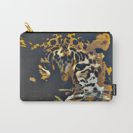 Leopard Carry-All Pouch