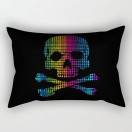 Deadly in Love with Colors Rectangular Pillow
