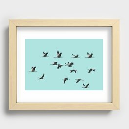 Flying South Recessed Framed Print