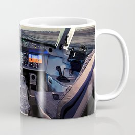 Cockpit Airplane Pilot Coffee Mug