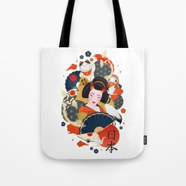 Japanese Realistic Tote Bag