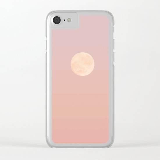 Moonrise Clear iPhone Case