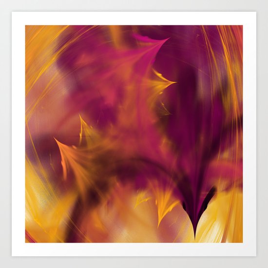 play with the fire Art Print
