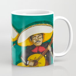 Mariachi Coffee Mug | Alcoholmarkers, Romantic, Hat, Trompet, Mexican, Violin, Sombrero, Guitar, Mariachi, Colorful 