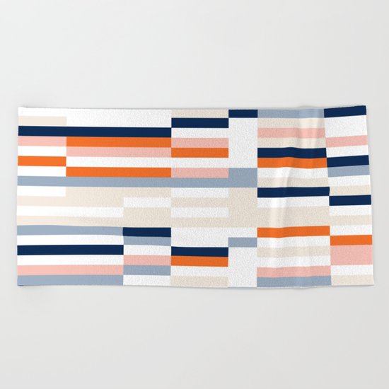 Connecting lines 2. Beach Towel