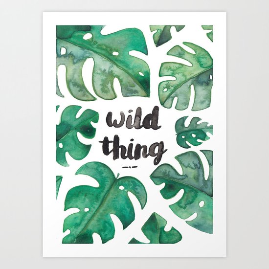 Wild Thing Art Print