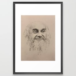 Ram Dass Framed Art Print