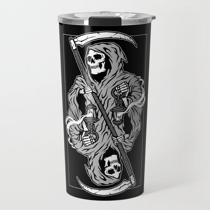 Grim Reaper Travel Mug