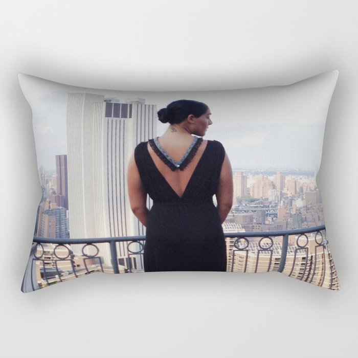 Eda Lourdes Accessories F/W 2014 NYC Photoshoot Rectangular Pillow