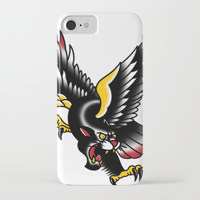 Eagle Panther Morph iPhone Case