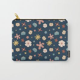 Seventies Floral 4 Carry-All Pouch