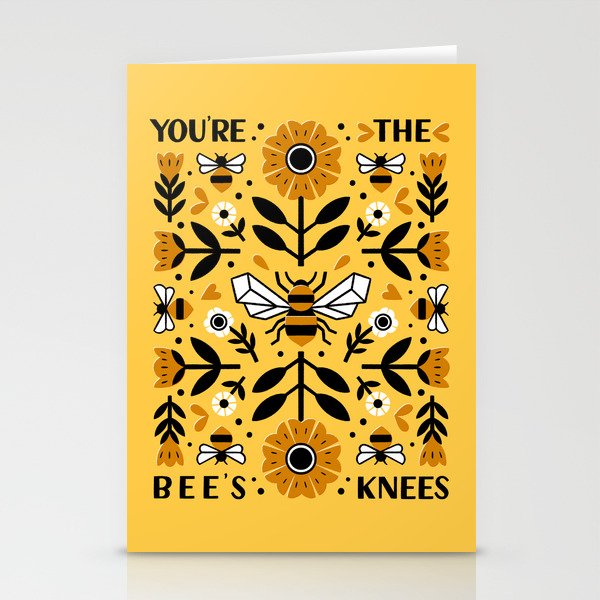 You're the Bee's Knees Stationery Cards